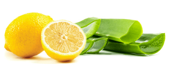 Jugo de aloe y limón