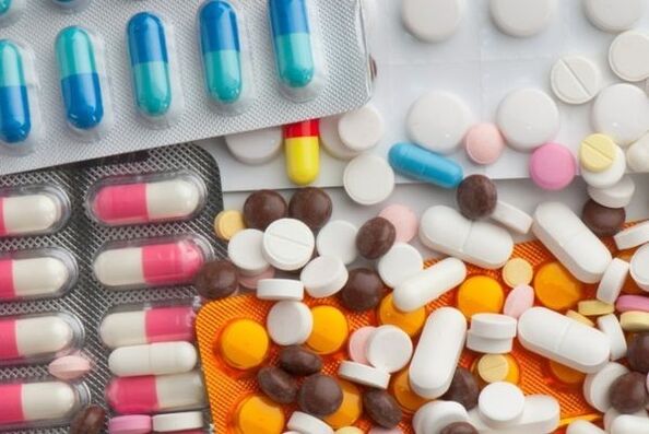 Medicamentos para eliminar los parásitos del cuerpo.
