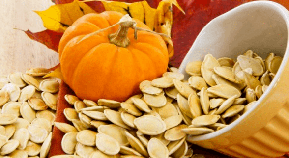 semillas de calabaza para limpiar el cuerpo de parásitos