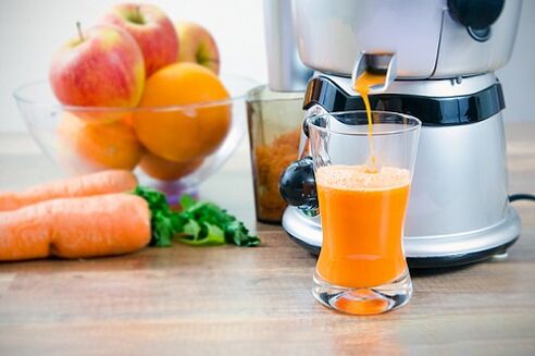 jugo recién exprimido en el tratamiento de parásitos en el cuerpo